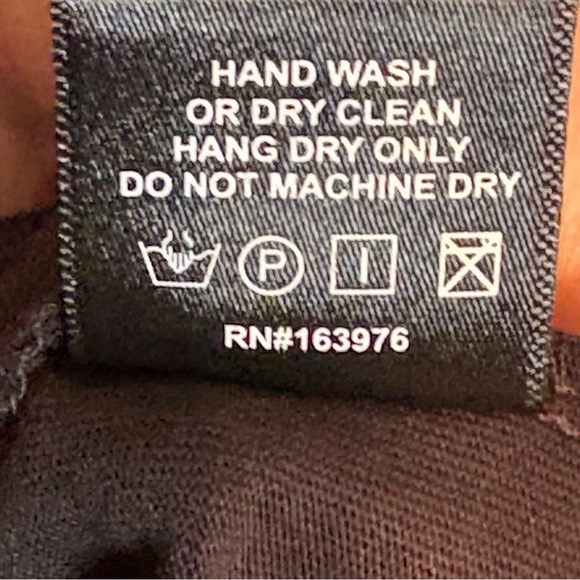 Black Graphic T-Shirt with Blue Accents - Picture 5 of 5